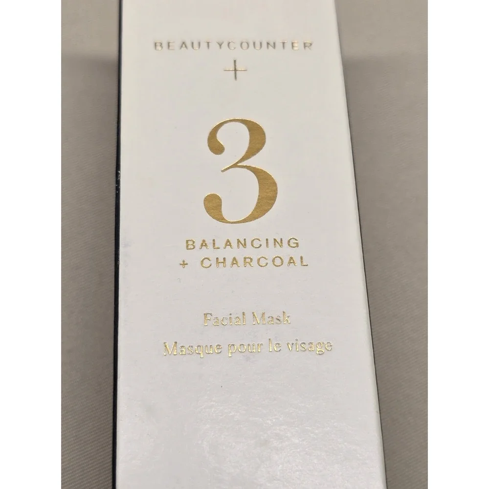 Beautycounter+ Balancing Charcoal Facial Mask & Facial Oil No. 3 NEW